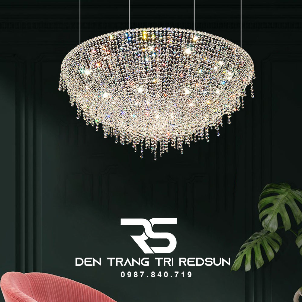 Đèn Thả Pha Lê Phòng Khách, Phòng Ngủ, Bàn Ăn Hiện Đại TPL073