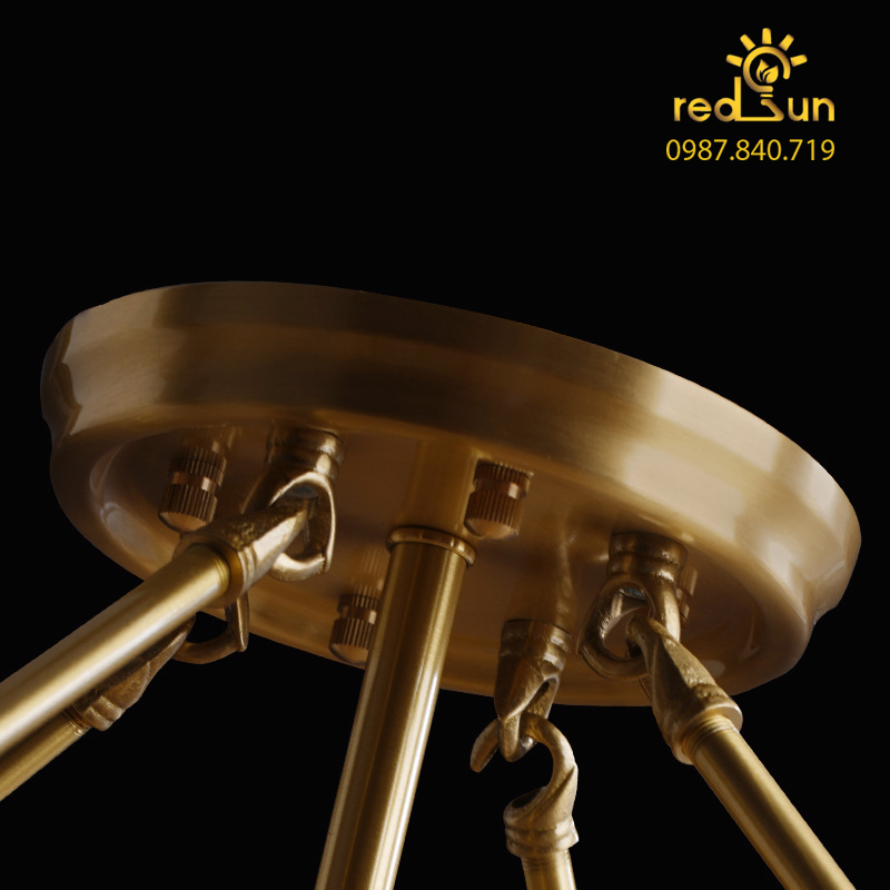 Đèn chùm pha lê băng tuyết phong cách Bắc Âu DC-2610