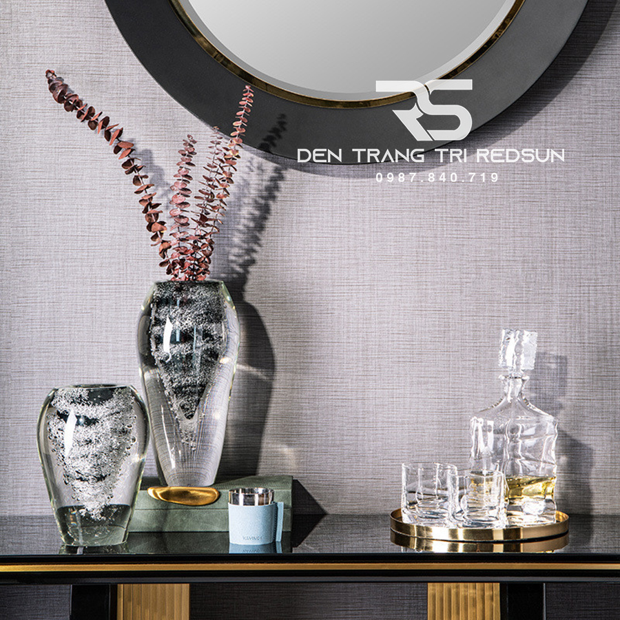 Bình Hoa Trang Trí Phong Cách Bắc Âu Sáng Tạo Hình Bong Bóng Chất liệu Thuỷ Tinh DDC-ZG005