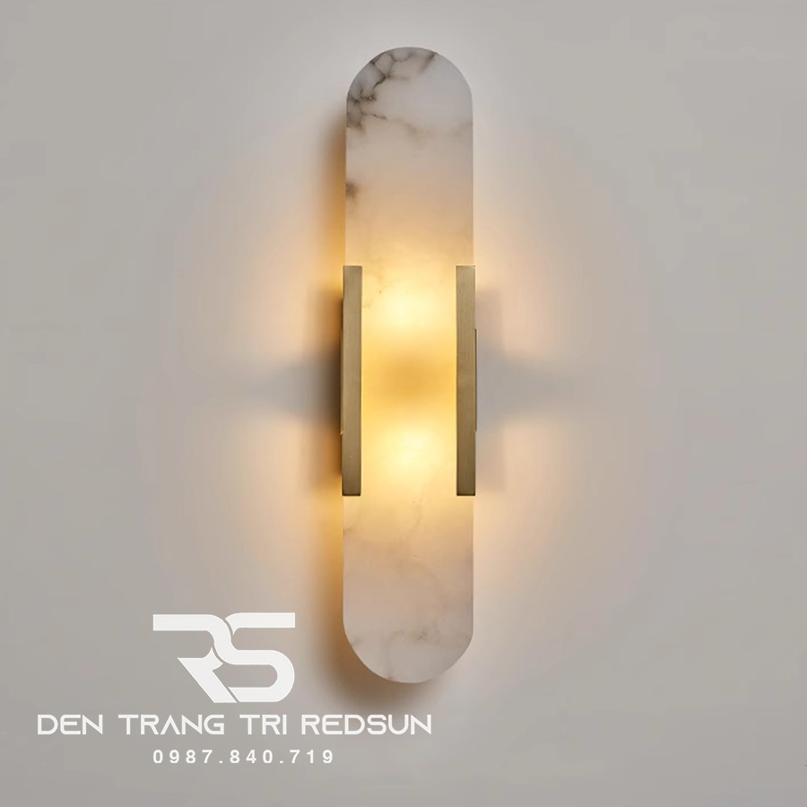 Đèn Tường Đá Cẩm Thạch Hiện Đại Trang Trí Phòng Khách, Phòng Ngủ, Cầu Thang Phong Cách Bắc Âu DT-128