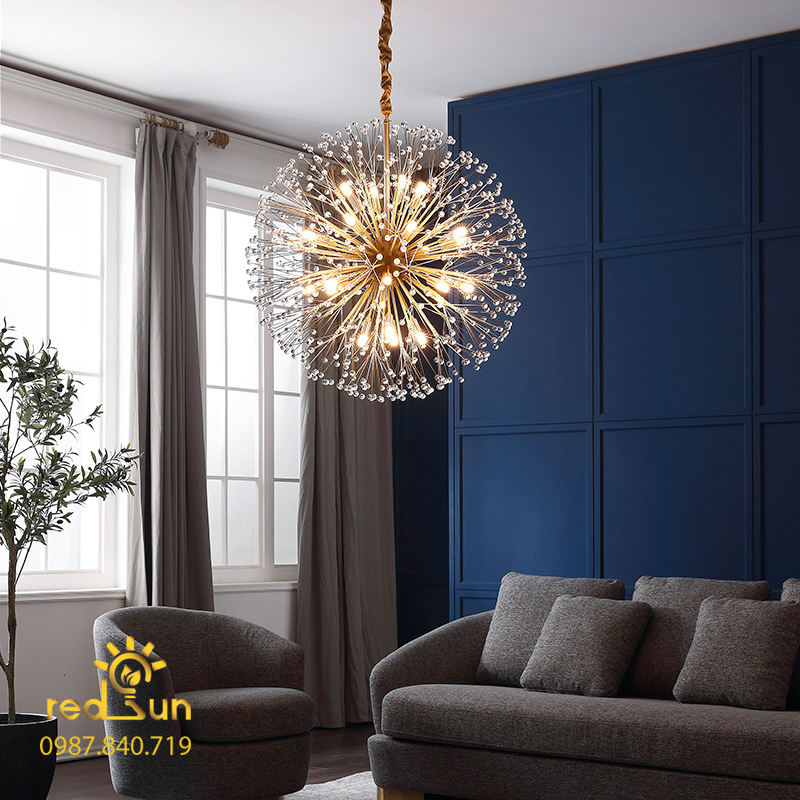 Đèn chùm cầu pháo hoa hiện đại DC-336