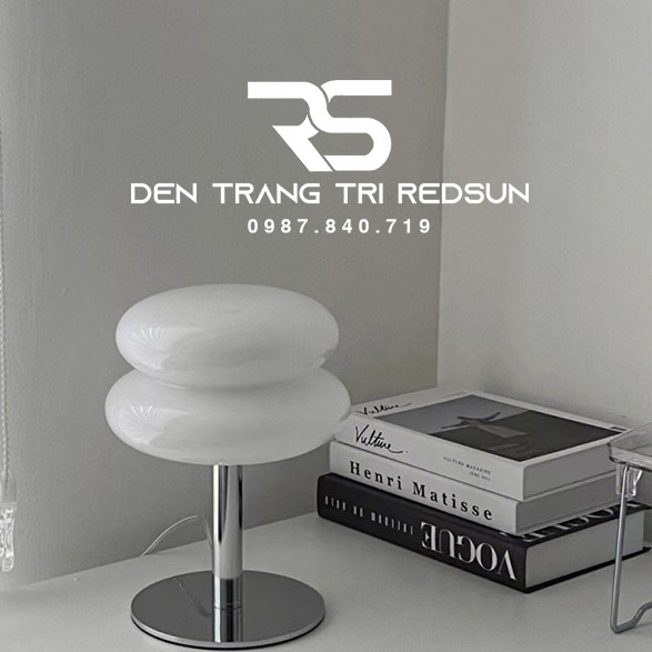 Đèn Bàn Làm Việc, Phòng Khách, Phòng Ngủ Hiện Đại Hình Bánh Hamburger DB2107