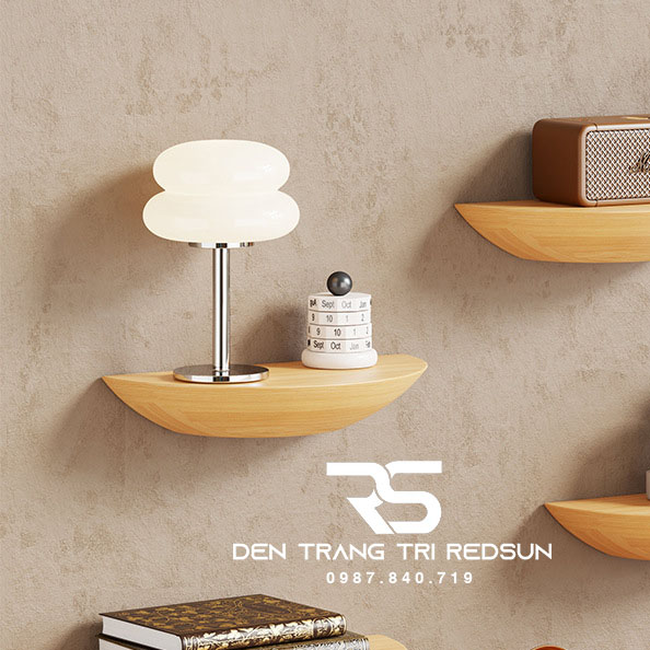 Đèn Bàn Làm Việc, Phòng Khách, Phòng Ngủ Hiện Đại Hình Bánh Hamburger DB2107