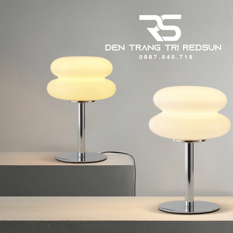 Đèn Bàn Làm Việc, Phòng Khách, Phòng Ngủ Hiện Đại Hình Bánh Hamburger DB2107