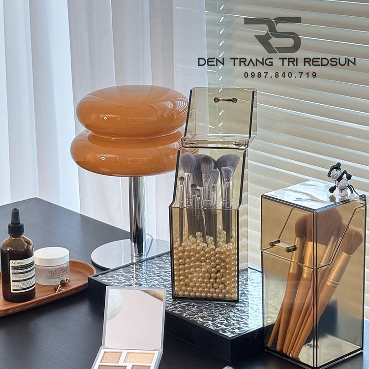 Đèn Bàn Làm Việc, Phòng Khách, Phòng Ngủ Hiện Đại Hình Bánh Hamburger DB2107