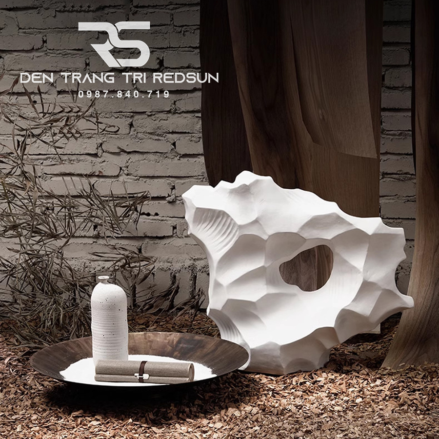 Đồ Trang Trí Nghệ Thuật Phòng Khách, Sảnh Chờ Nhà Hàng, Khách Sạn Điêu Khắc San Hô DDC-ZG009
