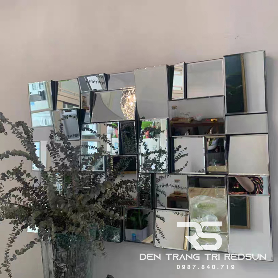 Gương Treo Tường Nghệ Thuật Trang Trí Phòng Khách, Phòng Ngủ, Hành Lang, Phòng Làm Việc GDC-003