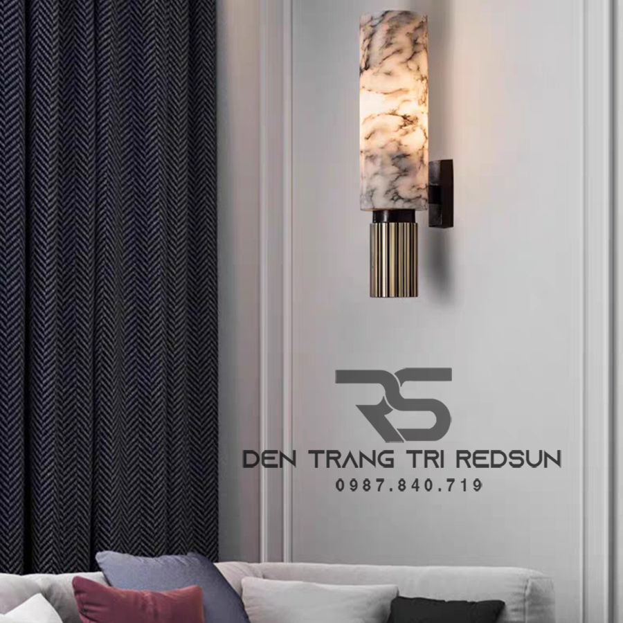 Đèn Tường Đá Cẩm Thạch Hiện Đại Trang Trí Phòng Khách, Phòng Ngủ, Cầu Thang Phong Cách Bắc Âu DT-130