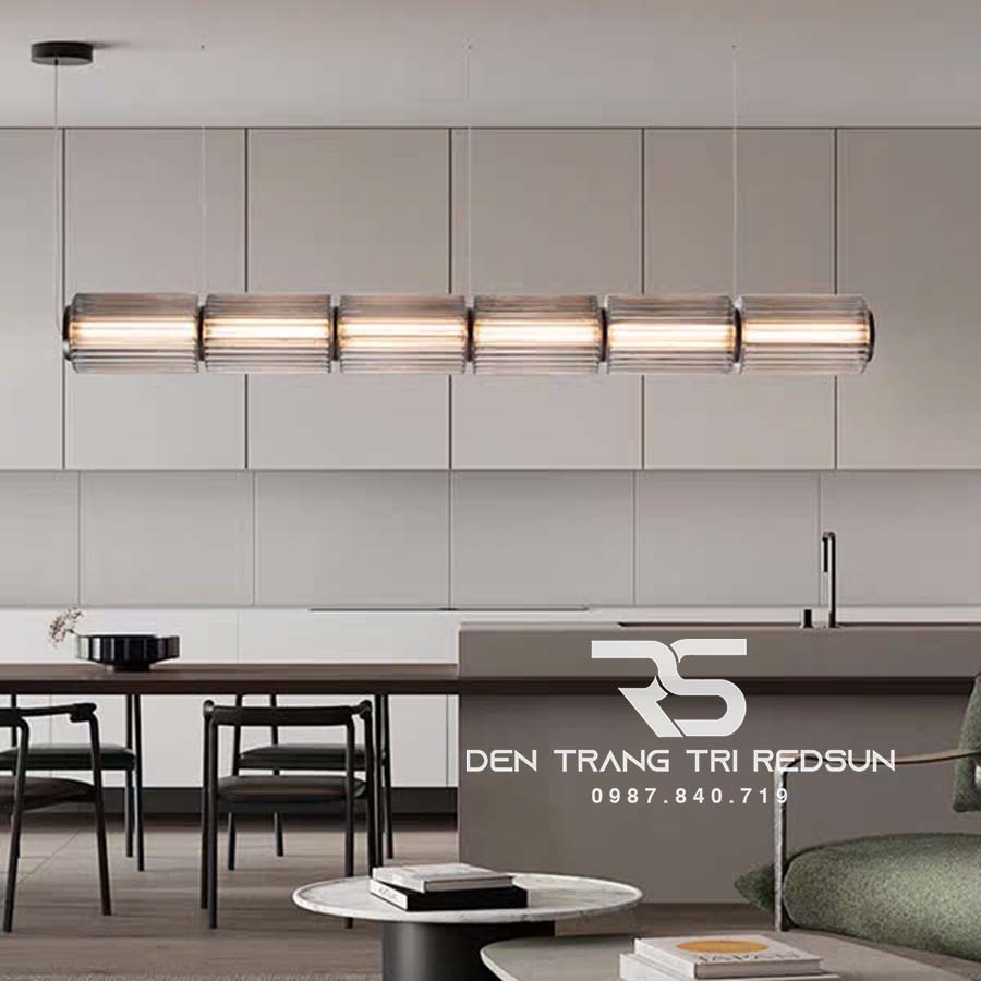 Đèn Thả Bàn Ăn Hiện Đại Phong Cách Bắc Âu Dạng Khối DC-T118