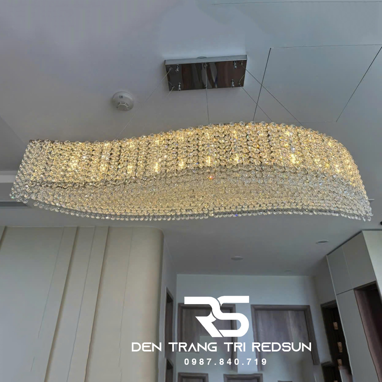 Đèn Thả Pha Lê Phòng Khách, Phòng Ngủ, Bàn Ăn Hiện Đại TPL077