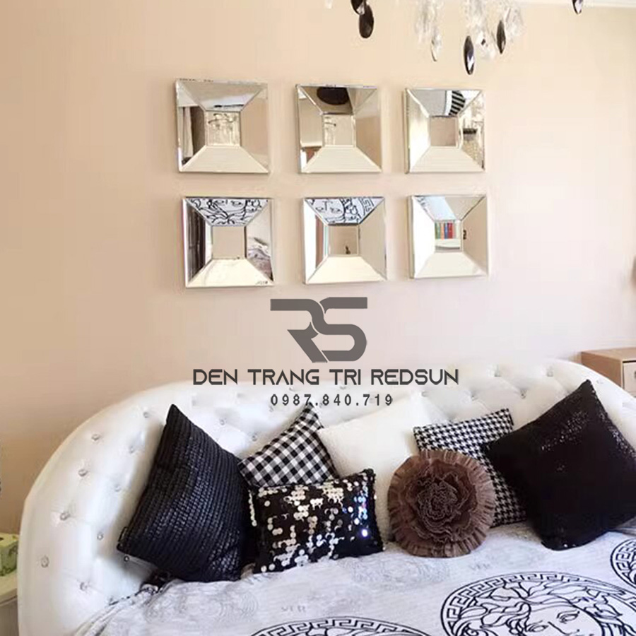 Gương Treo Tường Trang Trí Phòng Khách, Phòng Ngủ, Nhà Tắm Phong Cách Bắc Âu GDC-005