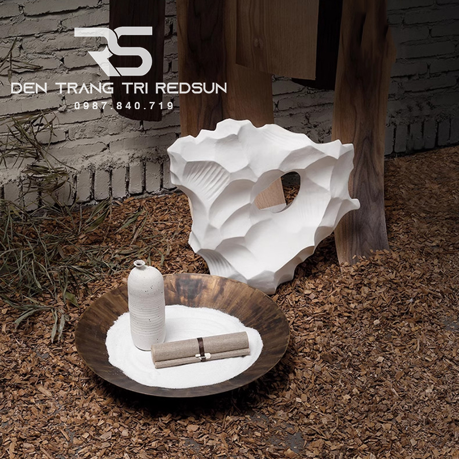 Đồ Trang Trí Nghệ Thuật Phòng Khách, Sảnh Chờ Nhà Hàng, Khách Sạn Điêu Khắc San Hô DDC-ZG009