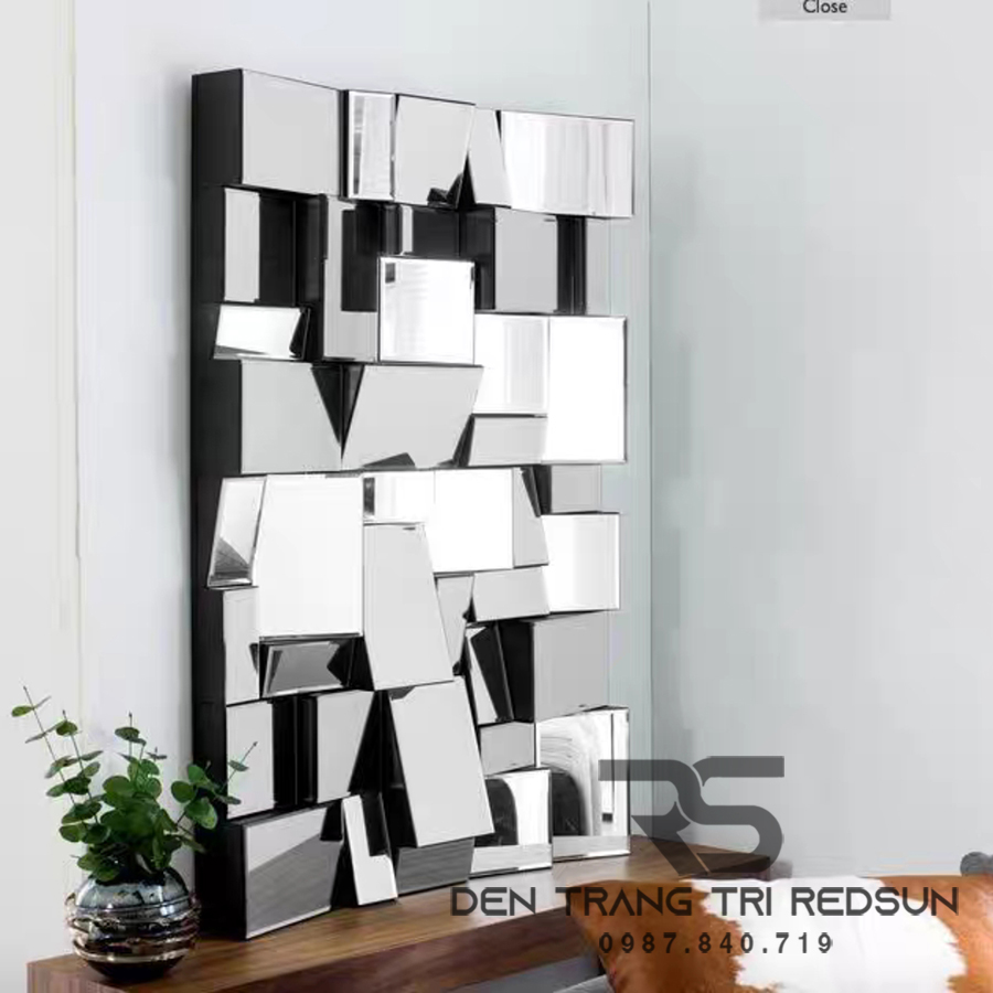 Gương Treo Tường Nghệ Thuật Trang Trí Phòng Khách, Phòng Ngủ, Hành Lang, Phòng Làm Việc GDC-003