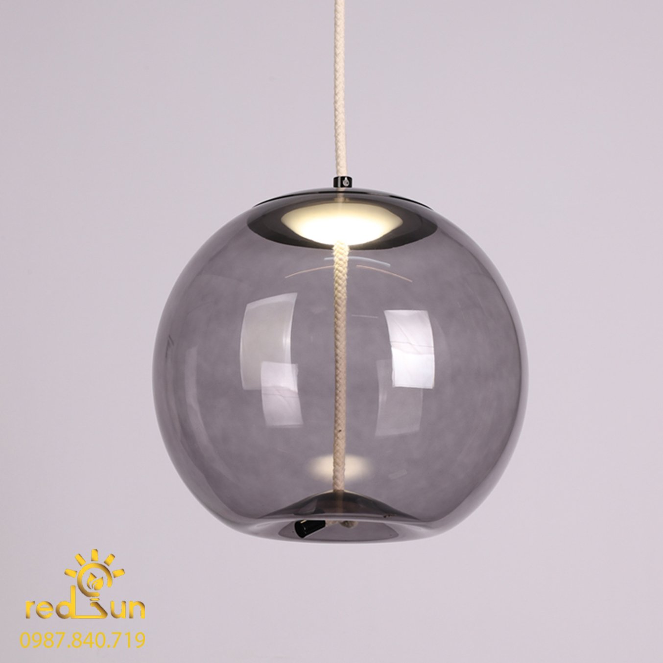 Chao đèn thả thủy tinh 4 dáng