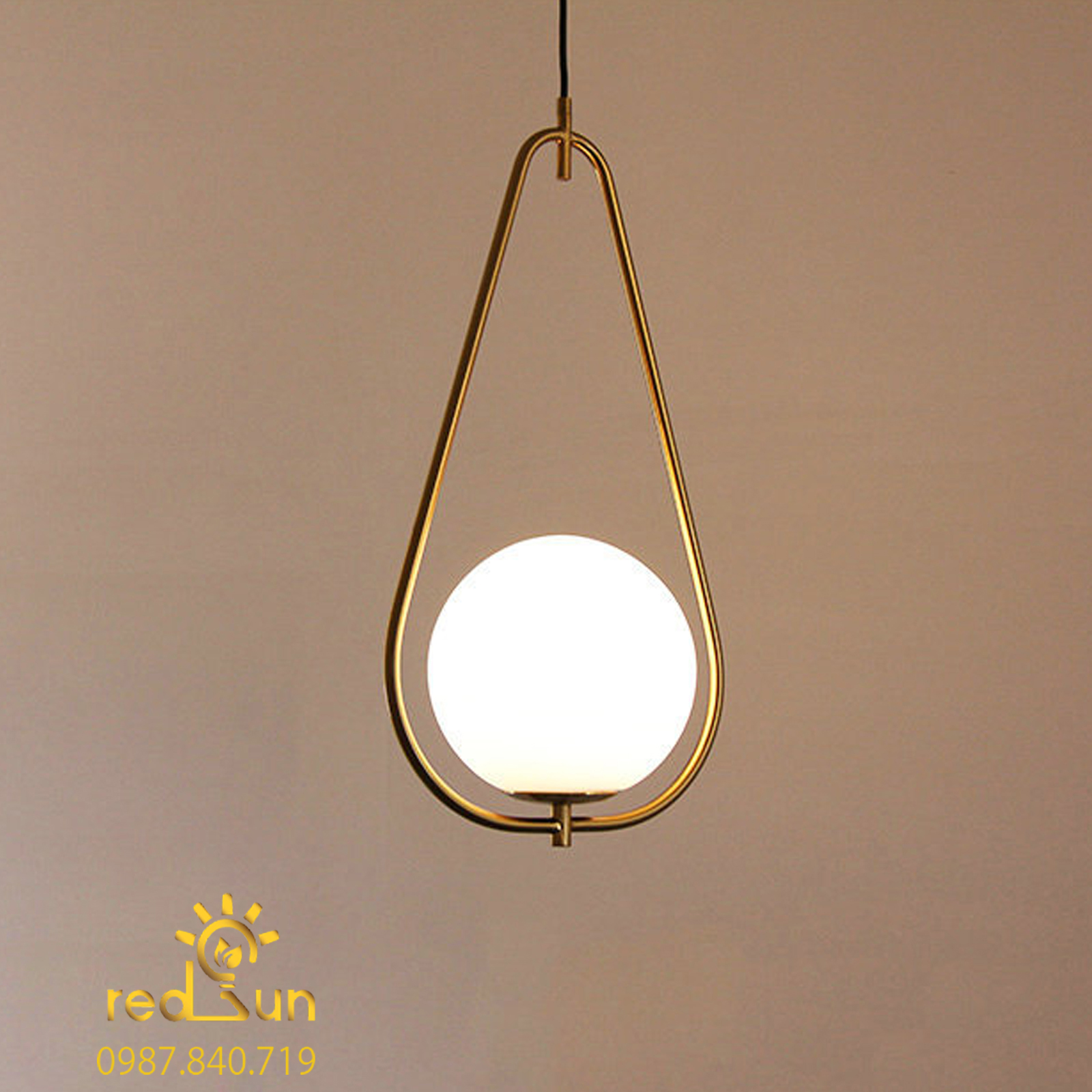 CDT018-Chao đèn thả hiện đại phong cách Bắc Âu