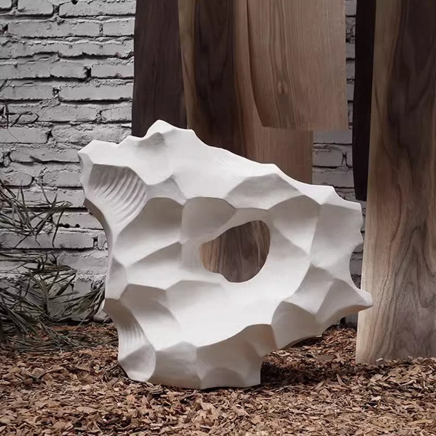 Đồ Trang Trí Nghệ Thuật Phòng Khách, Sảnh Chờ Nhà Hàng, Khách Sạn Điêu Khắc San Hô DDC-ZG009