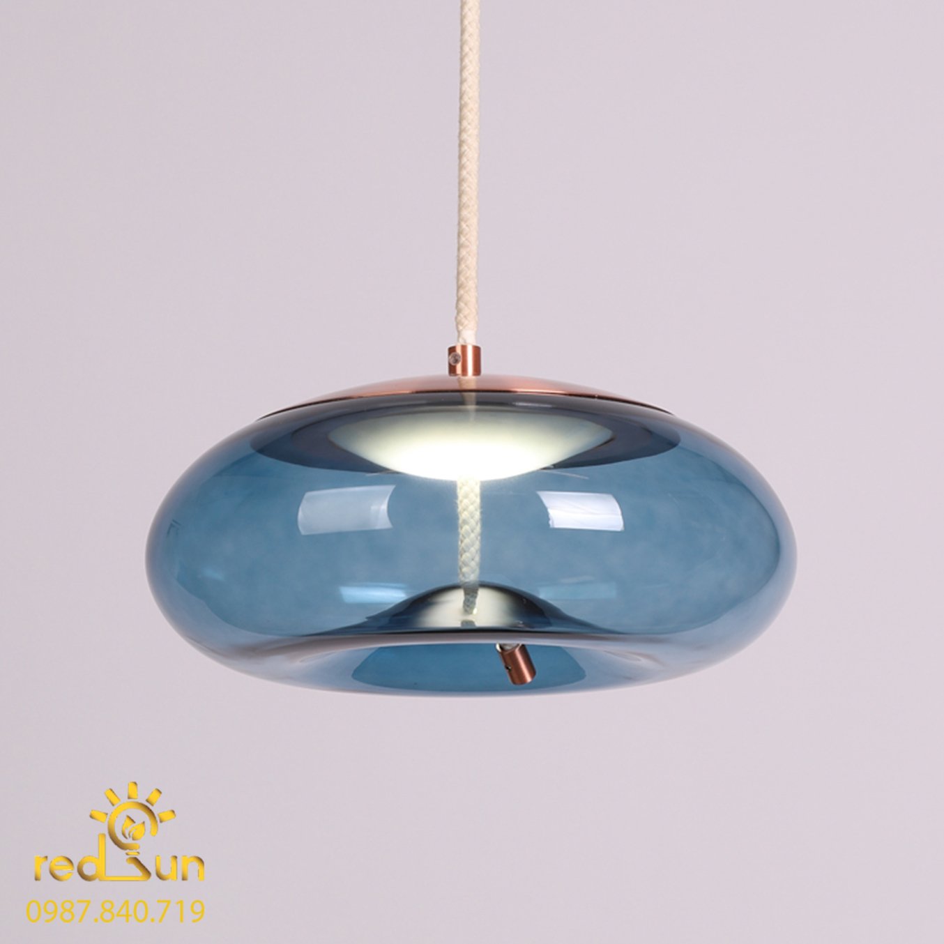 Chao đèn thả thủy tinh 4 dáng