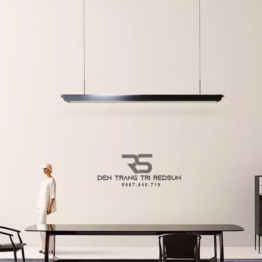 Đèn Thả Bàn Ăn, Bàn Đảo Hiện Đại Phong Cách Bắc Âu Dáng Dài DC-T094