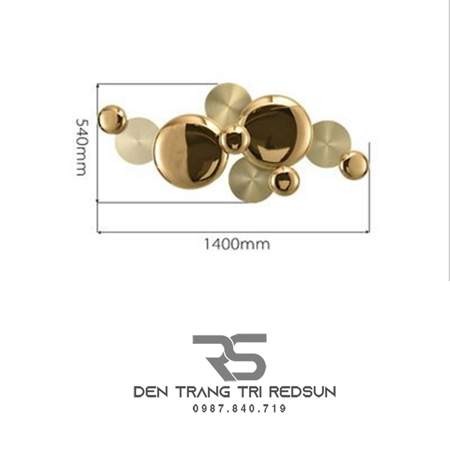 Tranh Đèn Treo Tường Nghệ Thuật Trang Trí Phòng Khách, Phòng Ngủ, Hành Lang Phong Cách Bắc Âu DDC-024