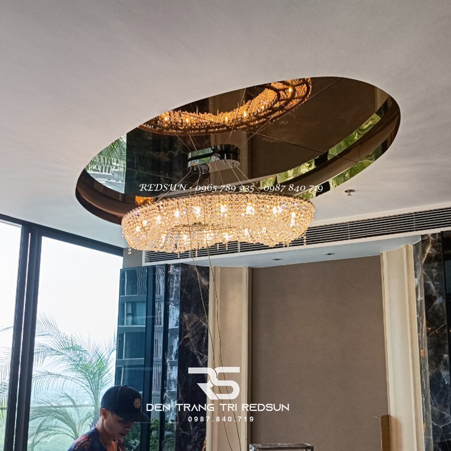 Đèn Thả Pha Lê Phòng Khách, Bàn Ăn, Bàn Đảo Hiện Đại TPL071