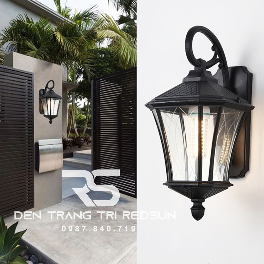 Đèn Tường Chùa Hợp Kim Lắp Ngoài Trời DT-C0288