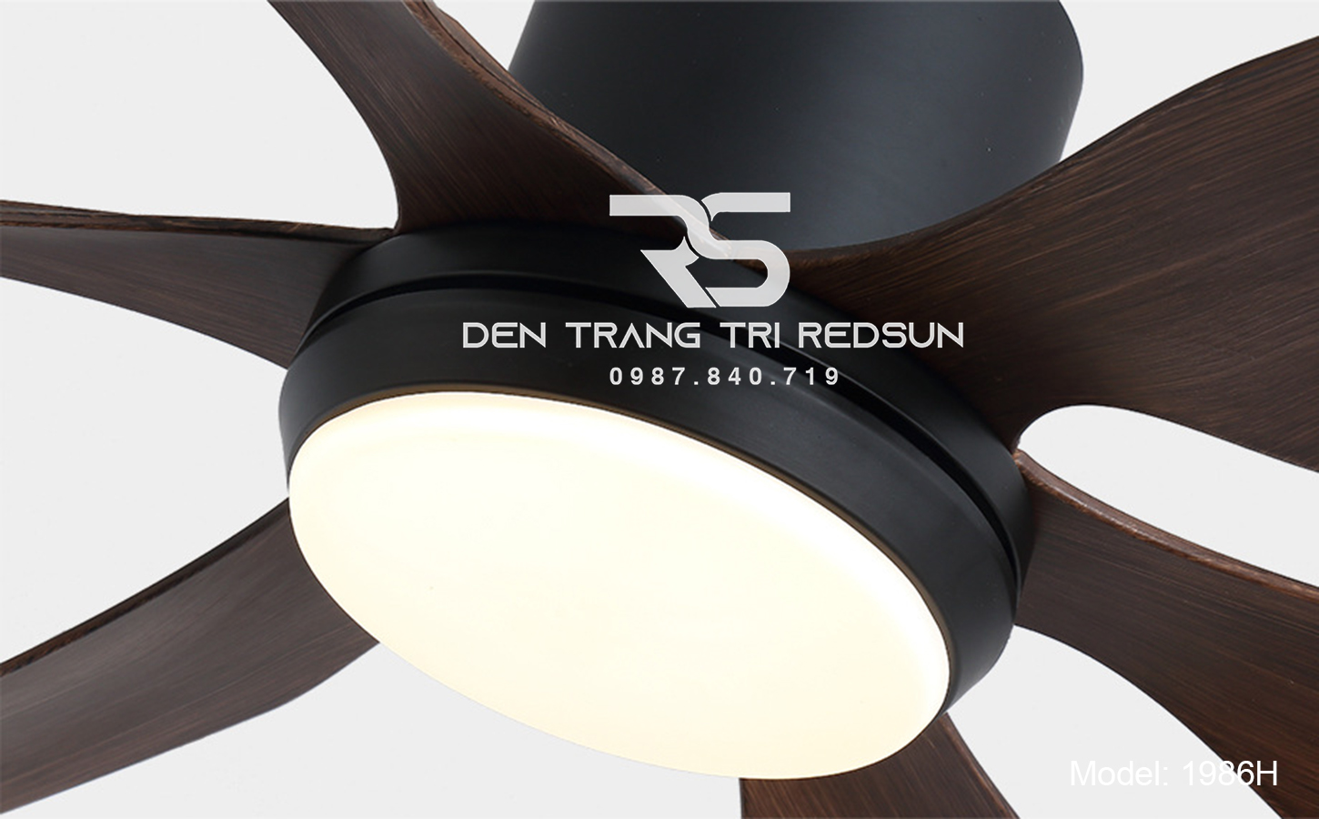 Quạt Trần Đèn Trang Trí Phòng Khách, Phòng Ngủ - 56YY-1986HD