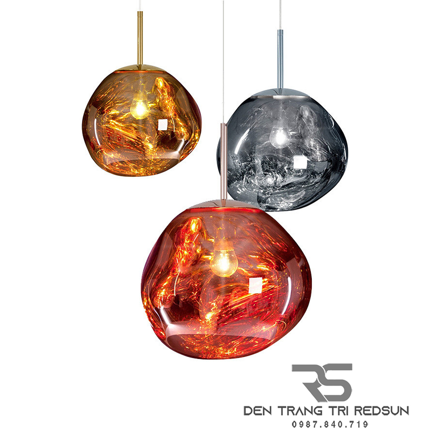 Đèn Thả Trần Hiện Đại Nham Thạch Phong Cách Bắc Âu Chất Liệu Thuỷ Tinh CDT-T053