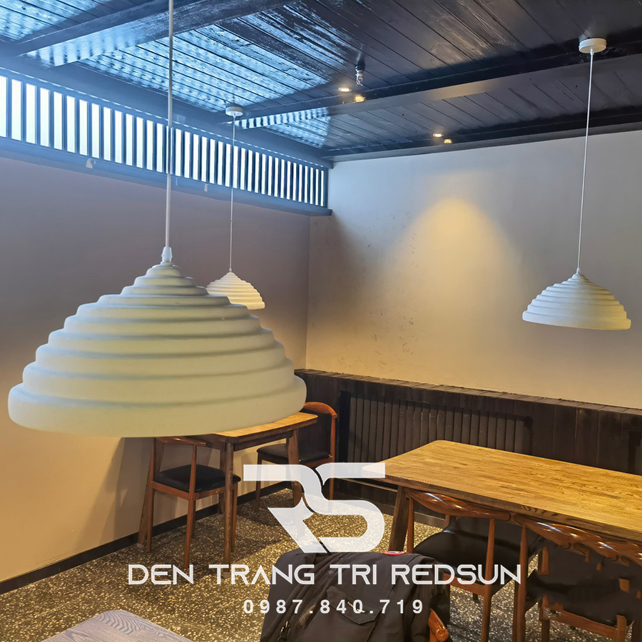 Đèn Thả Bàn Ăn Hiện Đại Bậc Thang Đơn Phong Cách Nhật Bản Wabi-sabi DC-T078B