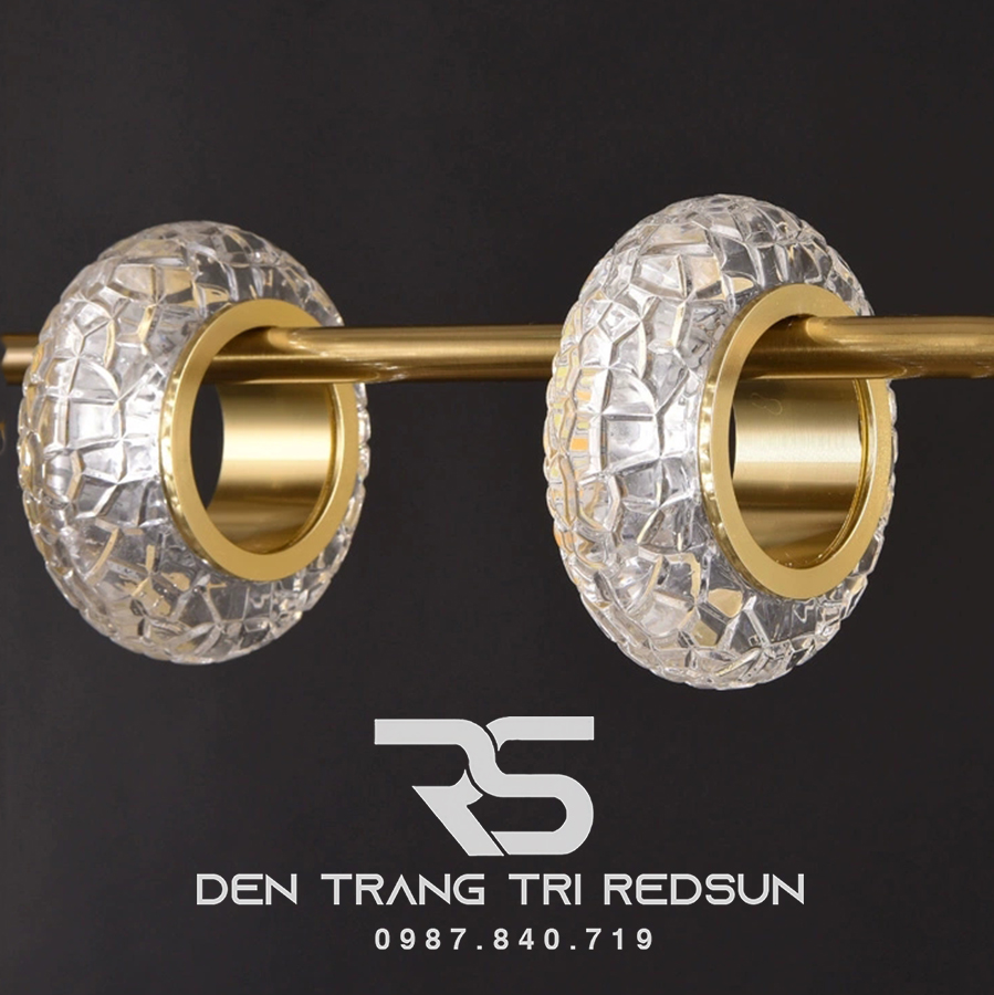 Đèn Thả Bàn Ăn Hiện Đại Phong Cách Bắc Âu Choá Pha Lê DC-BTTK108N6
