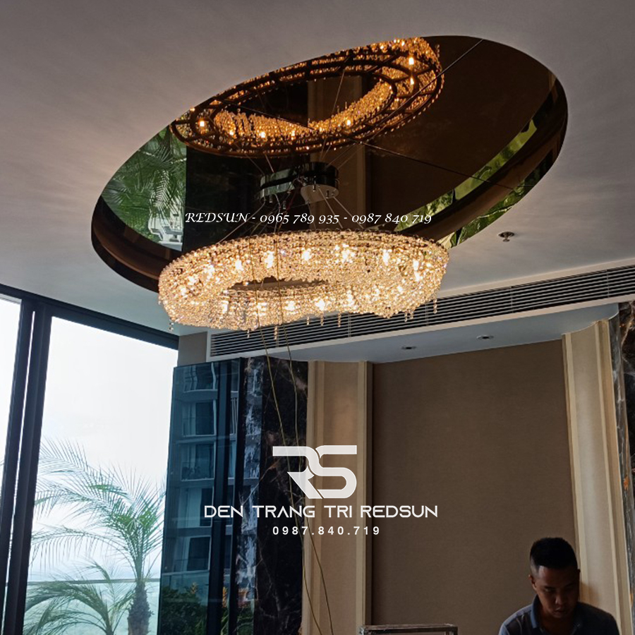Đèn Thả Pha Lê Phòng Khách, Bàn Ăn, Bàn Đảo Hiện Đại TPL071