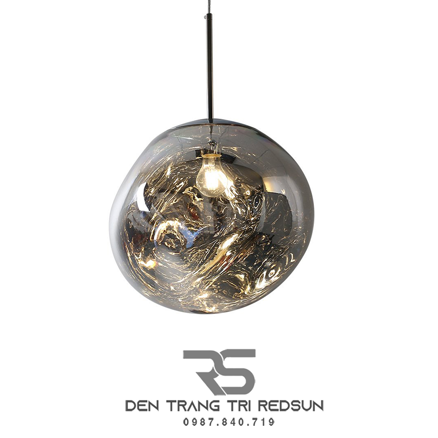 Đèn Thả Trần Hiện Đại Nham Thạch Phong Cách Bắc Âu Chất Liệu Thuỷ Tinh CDT-T053