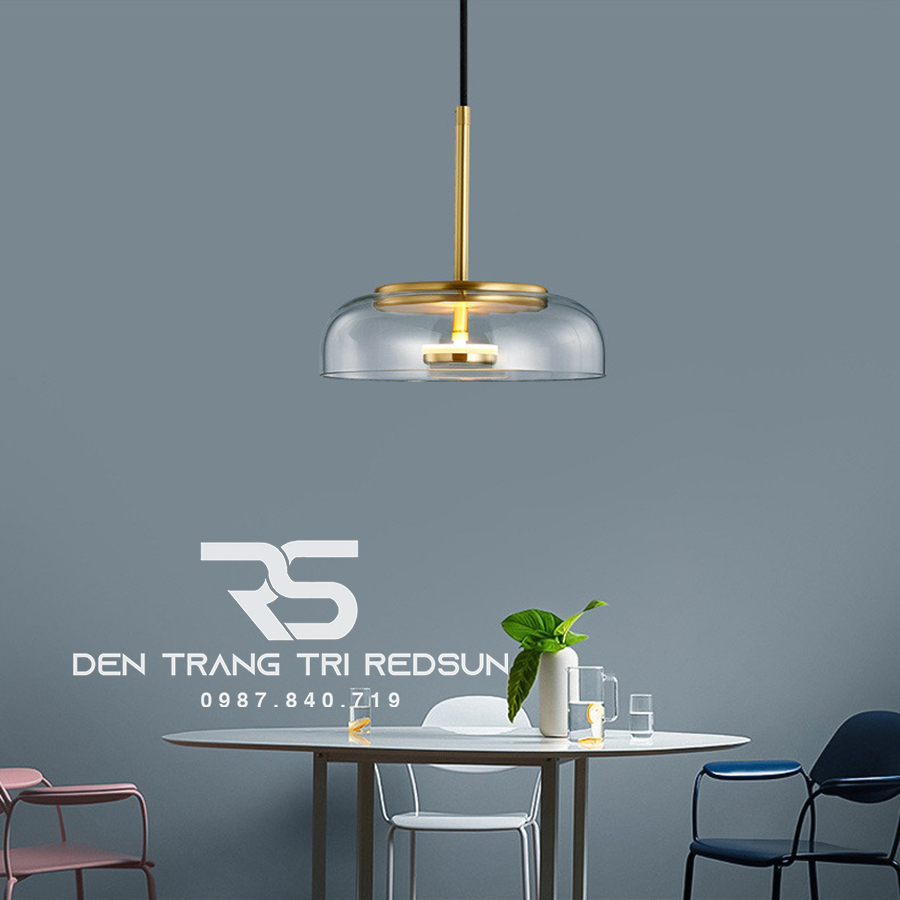 Đèn Thả Trần Hiện Đại Bắc Âu Choá Thuỷ Tinh CDT-L009