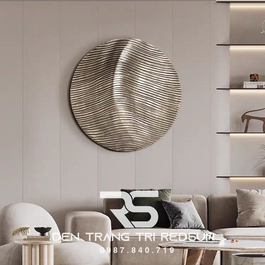 Tranh Treo Tường Thủ Công Trang Trí Phòng Khách, Phòng Ngủ, Hành Lang Sơn Dầu Phong Cách Trừu Tượng Hiện Đại DDC-015