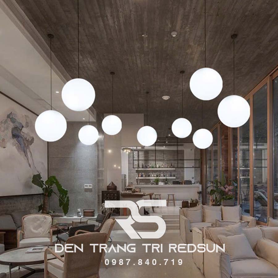 Đèn Thả Trần Hiện Đại Bắc Âu Chất Liệu Thuỷ Tinh Hình Cầu CDT-T066