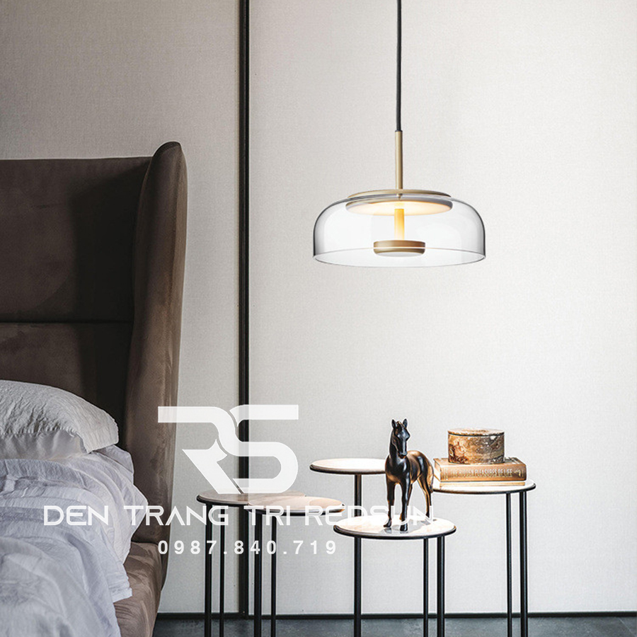 Đèn Thả Trần Hiện Đại Bắc Âu Choá Thuỷ Tinh CDT-L009