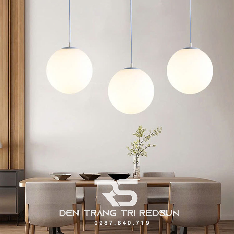 Đèn Thả Trần Hiện Đại Bắc Âu Chất Liệu Thuỷ Tinh Hình Cầu CDT-T066