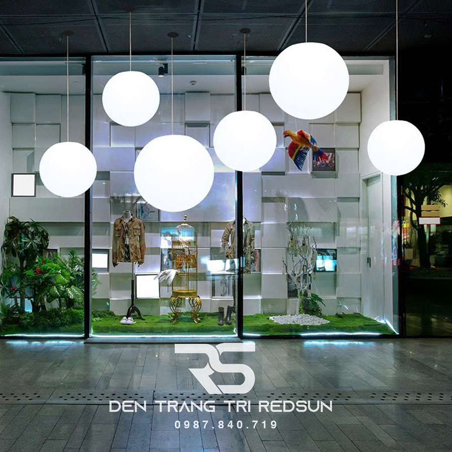 Đèn Thả Trần Hiện Đại Bắc Âu Chất Liệu Thuỷ Tinh Hình Cầu CDT-T066