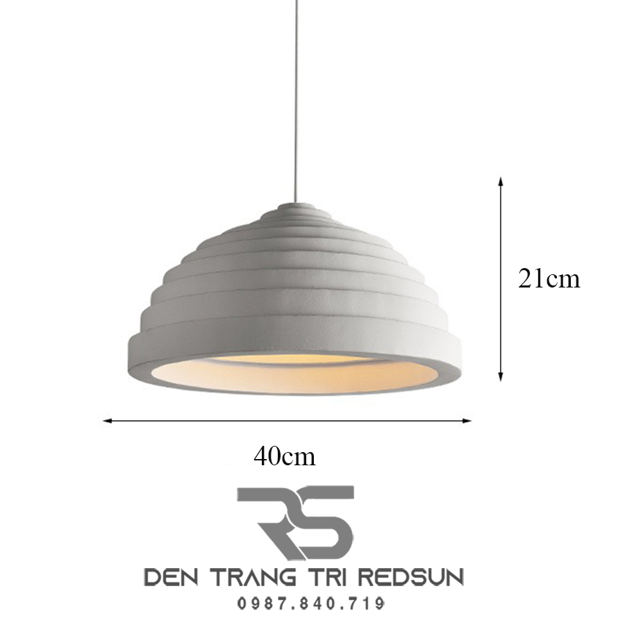 Đèn Thả Bàn Ăn Hiện Đại Bậc Thang Đơn Phong Cách Nhật Bản Wabi-sabi DC-T078B