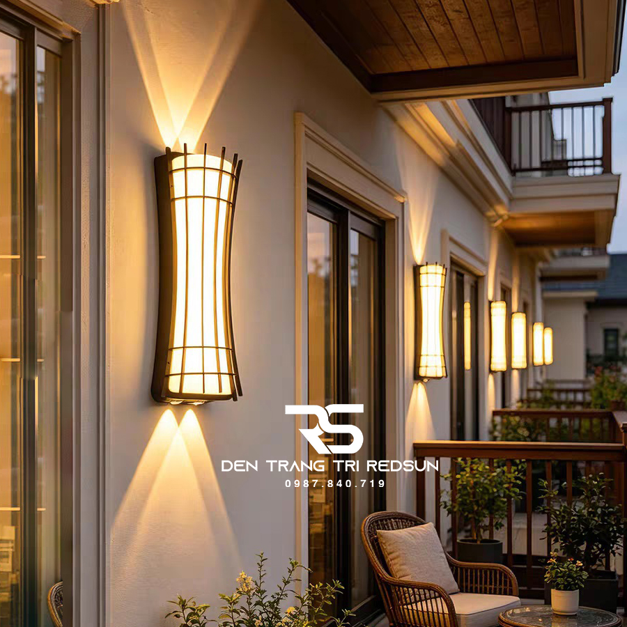 Đèn Tường Chống Nước Trang Trí Ngoài Trời Nhà Hàng, Khách Sạn, Biệt Thự, Sân Vườn DTOD-SW3022