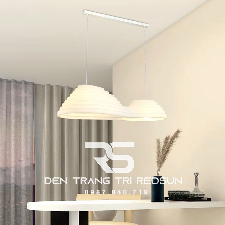 Đèn Thả Bàn Ăn Hiện Đại Bậc Thang Đôi Phong Cách Nhật Bản Wabi-sabi DC-T078A