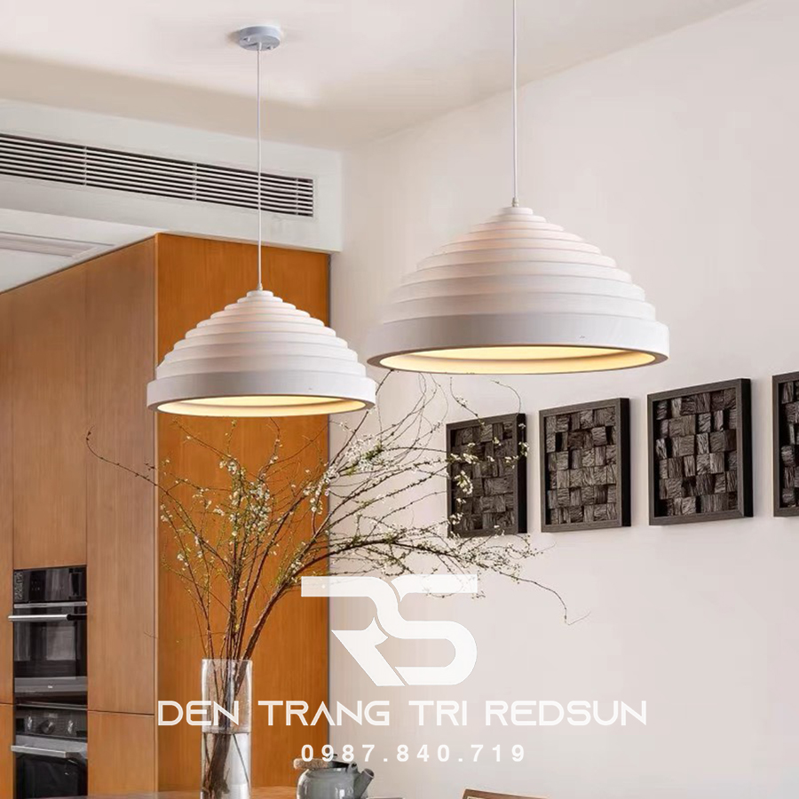 Đèn Thả Bàn Ăn Hiện Đại Bậc Thang Đơn Phong Cách Nhật Bản Wabi-sabi DC-T078B