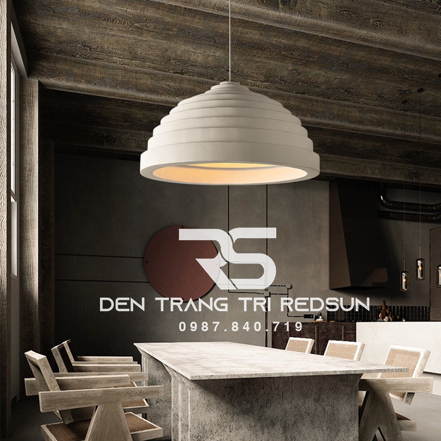 Đèn Thả Bàn Ăn Hiện Đại Bậc Thang Đơn Phong Cách Nhật Bản Wabi-sabi DC-T078B