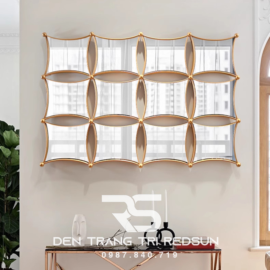 Gương Treo Tường Toàn Thân Trang Trí Phòng Khách, Phòng Ngủ, Nhà Tắm GDC-002