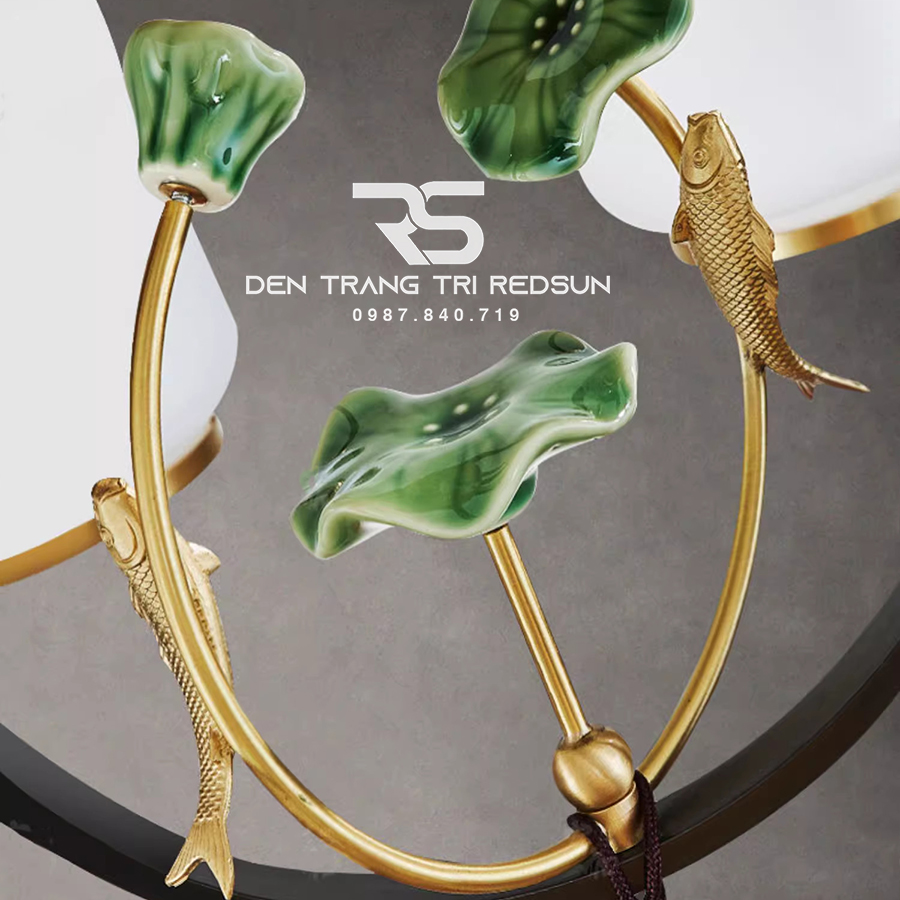 Đèn Thả Trần Phong Cách Indochine N6150/4