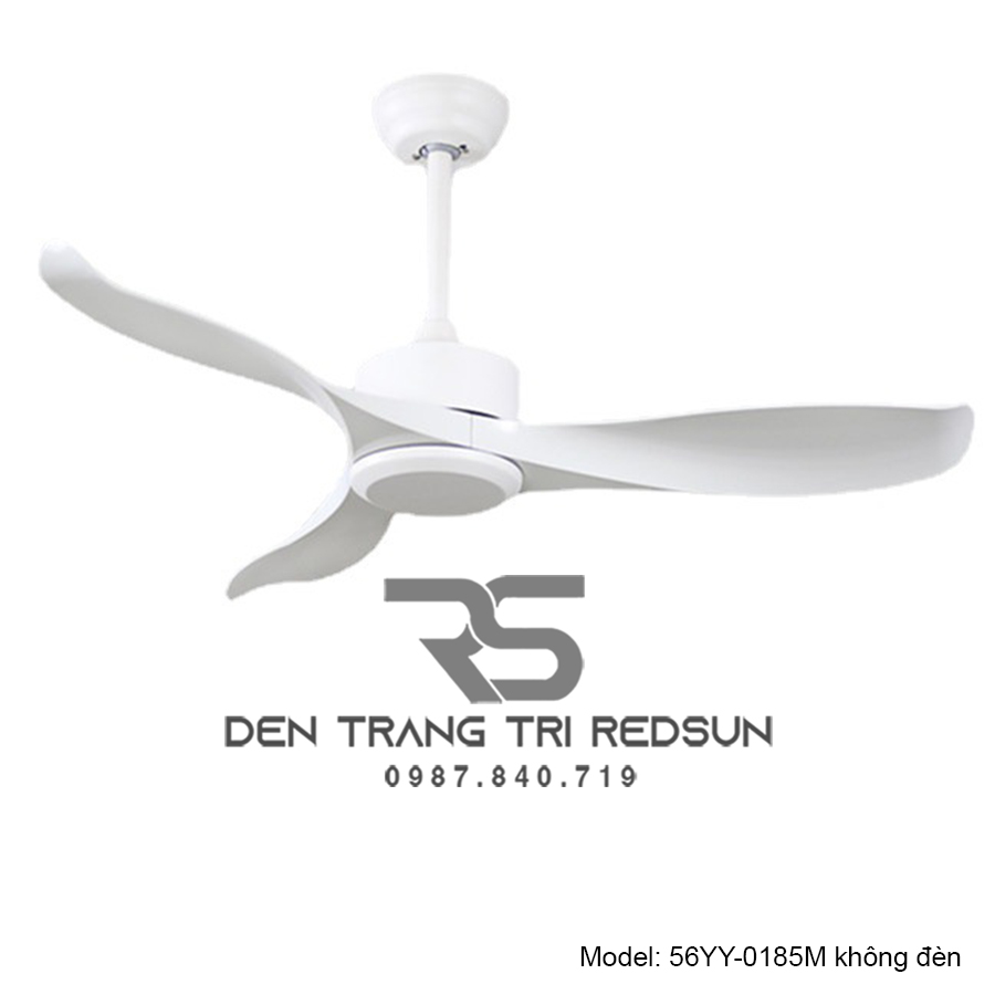 Quạt Trần Trang Trí Phòng Khách, Phòng Ngủ - 56YY-0185M không đèn