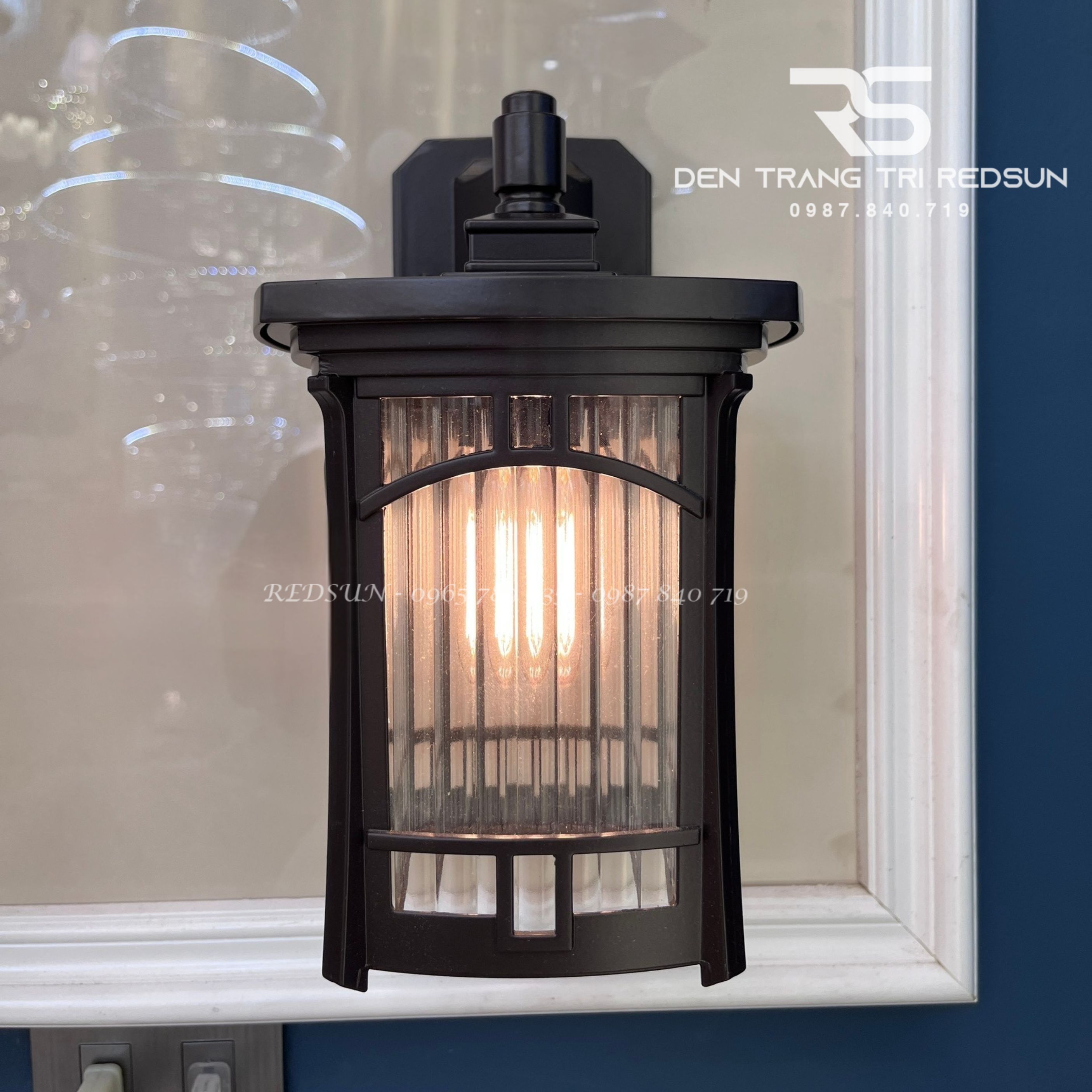 Đèn Tường Chùa Hợp Kim Lắp Ngoài Trời DT-C617