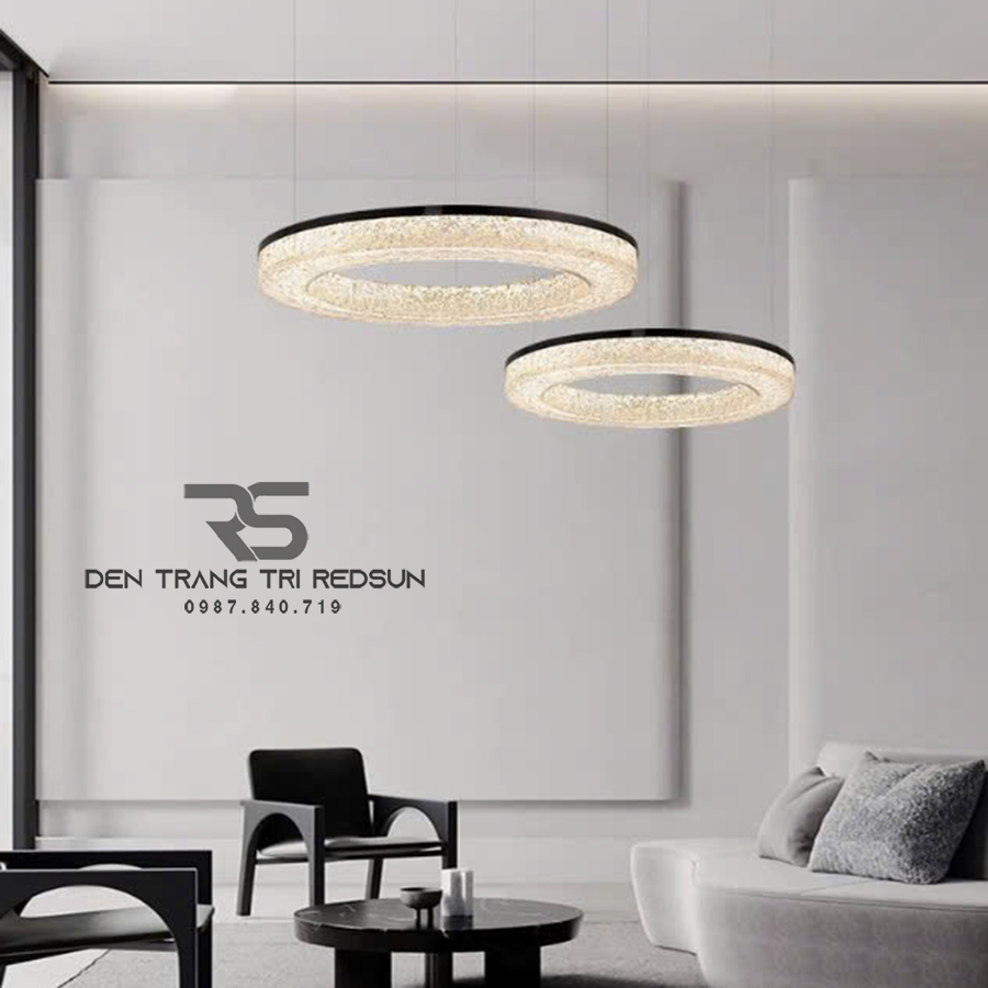 Đèn Thả Bàn Ăn Hiện Đại Phong Cách Bắc Âu Dáng Tròn DC-L065