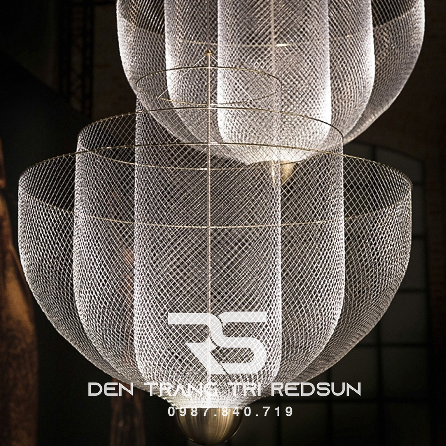 Đèn Thả Phòng Khách Kiểu Dáng Lồng Đánh Cá Phong Cách Bắc Âu  DC-T073