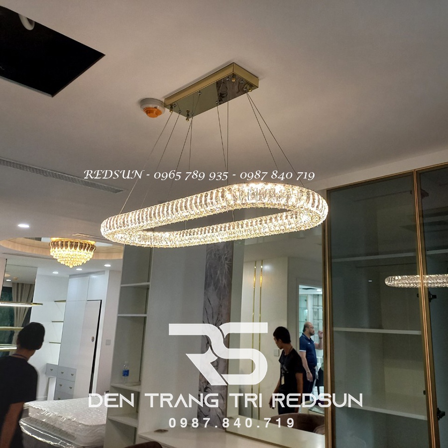 Đèn Thả Bàn Ăn, Bàn Đảo Hiện Đại TPL090