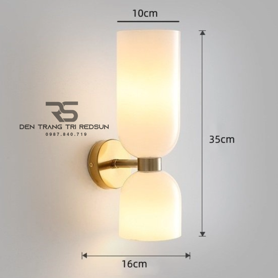 Đèn Tường Hiện Đại Trang Trí Phòng Khách, Phòng Ngủ, Cầu Thang Phong Cách Bắc Âu DT-BVK113